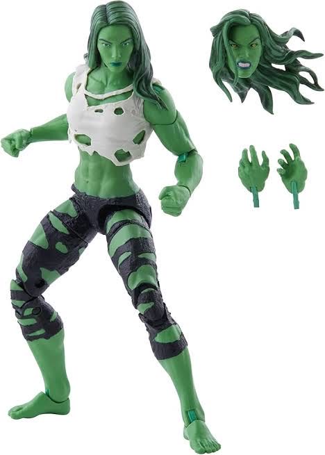 She-Hulk (Savage) KO - Hasbro (Marvel Legends) action figure collectible [Barcode 5010993843077] - Main Image 4