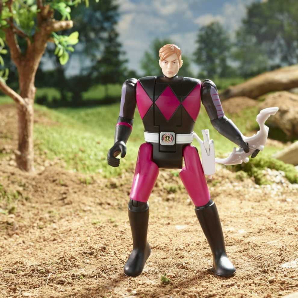 Mighty Morphin Power Rangers Retro Morphin Power Rangers Kimberly Flip Head Pink Kimberly Ranger Slayer New! Walmart Exclusive   action figure collectible [Barcode 5010993872251] - Main Image 3
