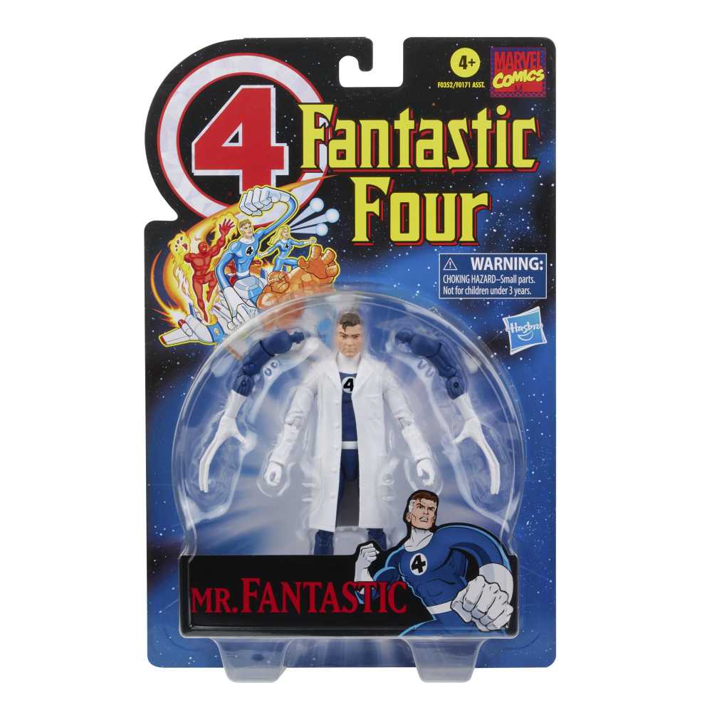 Mr. Fantastic - Vintage Collection - Hasbro (Marvel Legends Vintage Collection (90’s Animation)) action figure collectible - Main Image 2