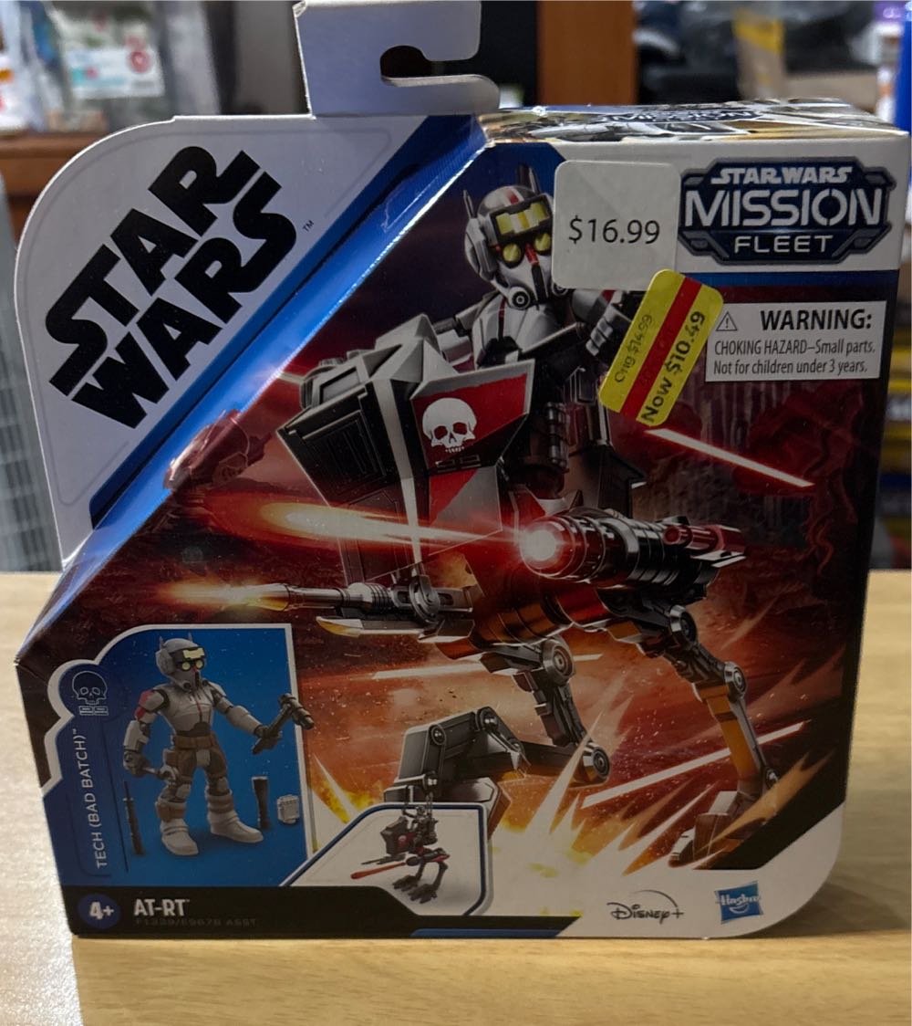 AT-RT & Tech (The Bad Batch) (AT-RT Ambush) - Disney / Hasbro (Mission Fleet (Expedition Class)) action figure collectible [Barcode 5010993906499] - Main Image 4