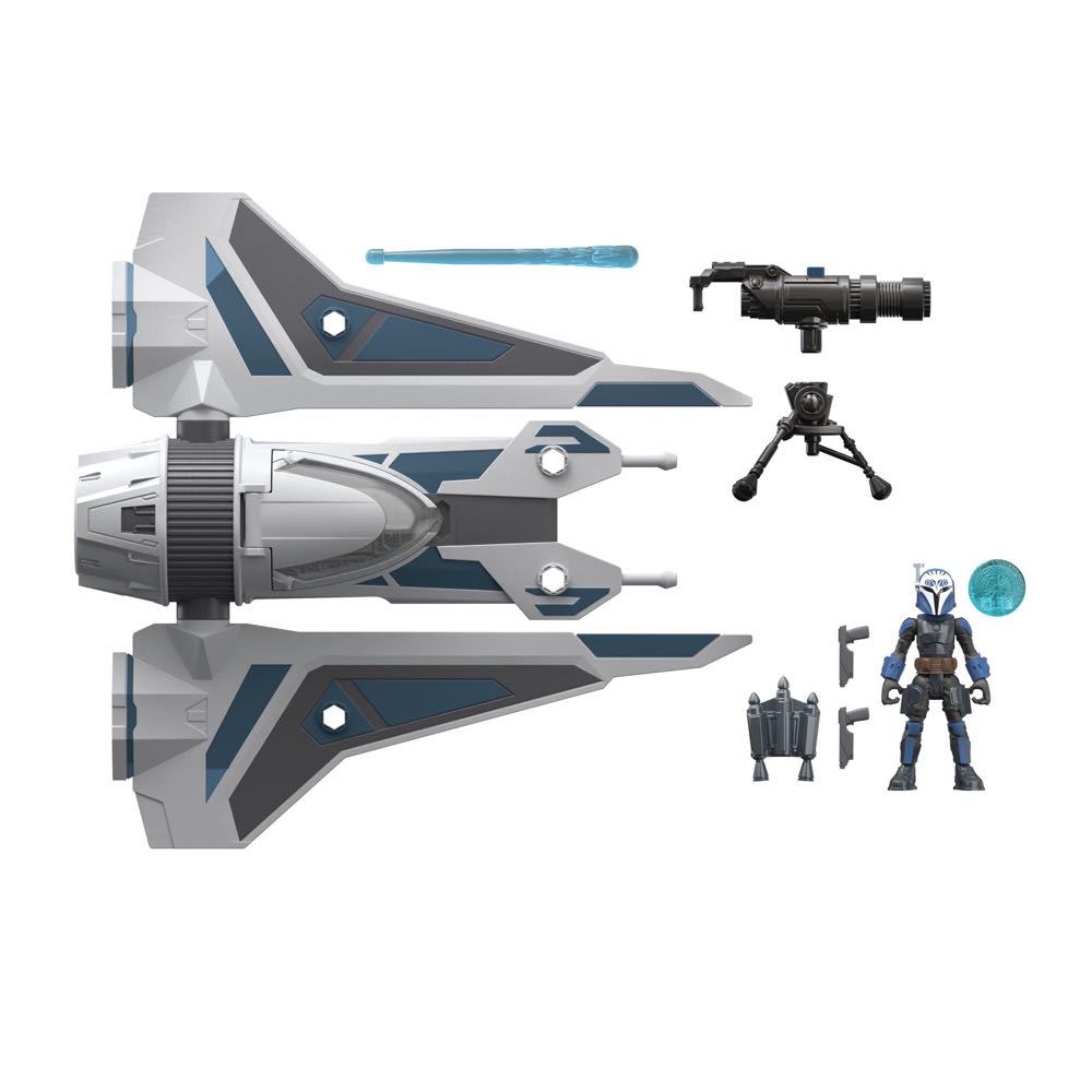 Star Wars/Mission Fleet: Bo-katan Gauntlet Starfighter - Hasbro (Star Wars Mission Fleet) action figure collectible [Barcode 5010993906055] - Main Image 2