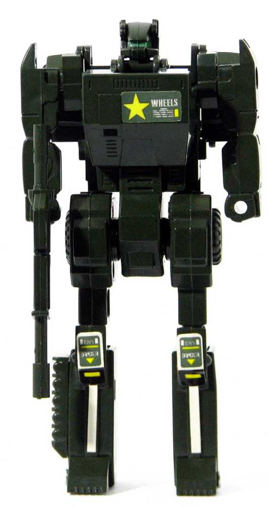 Select Convertors Wheels (Green) - MARK (Convertors) action figure collectible - Main Image 2