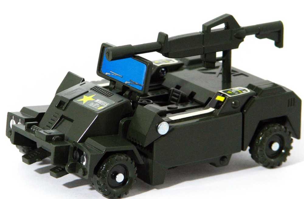Select Convertors Wheels (Green) - MARK (Convertors) action figure collectible - Main Image 3
