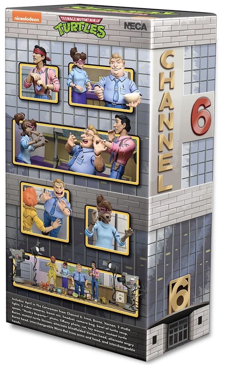 Neca TMNT The Catwoman From Channel 6 - Neca/Reel Toys (Teenage Mutant Ninja Turtles) action figure collectible [Barcode 634482542170] - Main Image 2