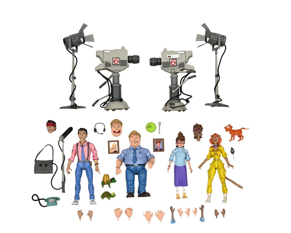 Neca TMNT The Catwoman From Channel 6 - Neca/Reel Toys (Teenage Mutant Ninja Turtles) action figure collectible [Barcode 634482542170] - Main Image 3