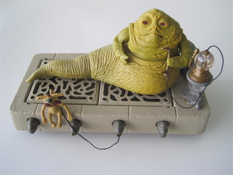 Jabba The Hut Action Playset - Kenner action figure collectible - Main Image 1