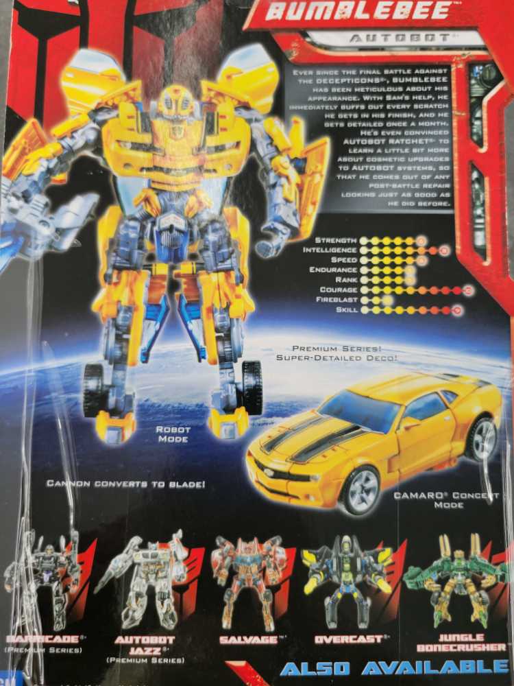 Bumblebee Concept Premium (Carded) - Hasbro (Movie) action figure collectible - Main Image 4