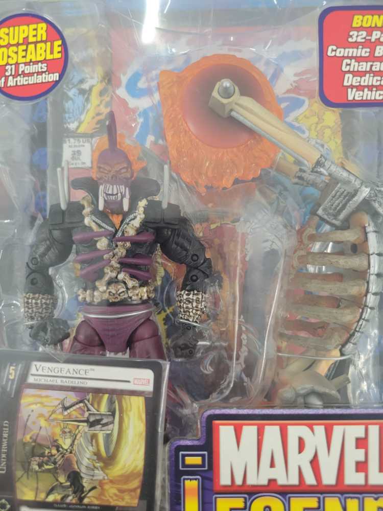 Vengeance (Carded) - Toy Biz (Ghost Rider) action figure collectible - Main Image 2