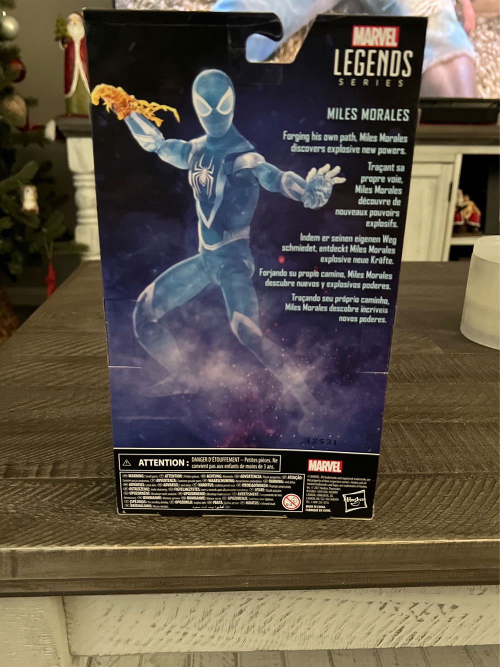 Miles Morales (Invisible Variant) (GameStop Exclusive) - Hasbro (Marvel Legends) action figure collectible [Barcode 5010993842704] - Main Image 2