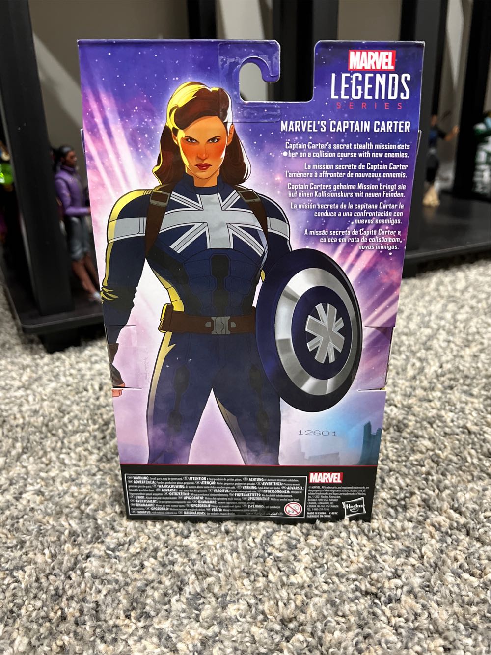 Marvel Legends What If..? MCU Captain Carter (Stealth Suit) - Hasbro (Marvel Legends) action figure collectible [Barcode 5010993921225] - Main Image 2