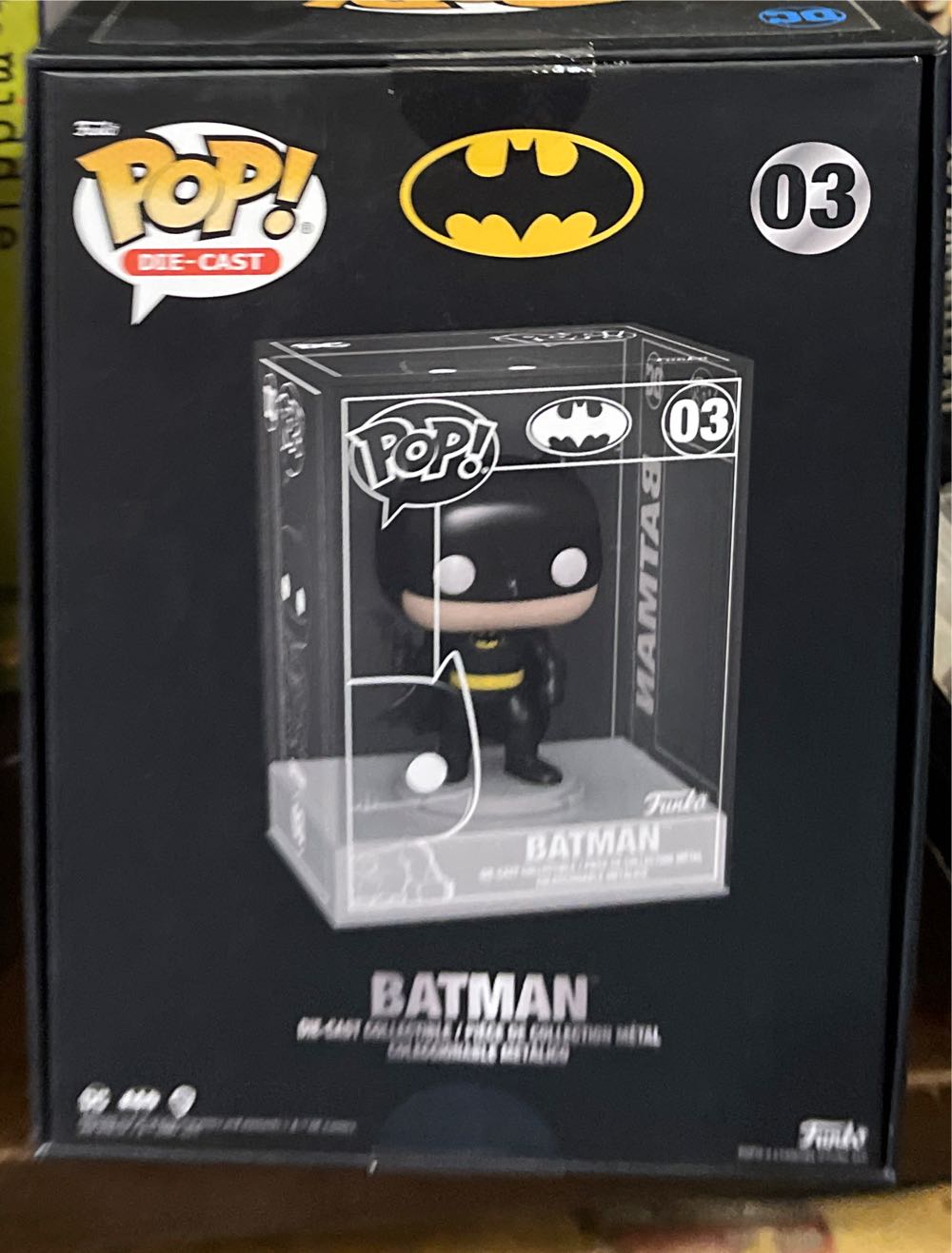 Die-cast: Batman #3 - Funko (Batman) (Batman) action figure collectible [Barcode 889698578691] - Main Image 2