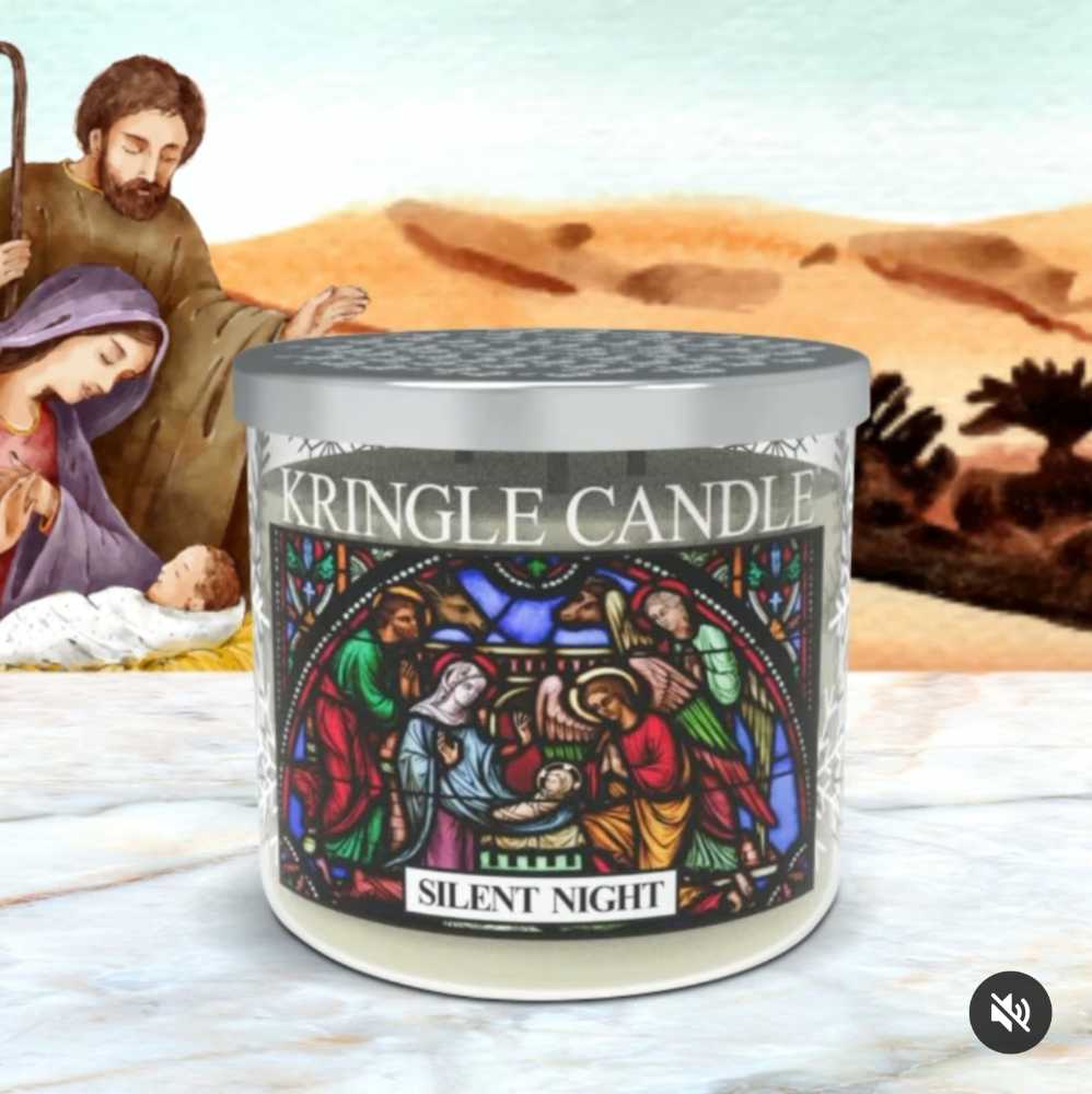 CANDLE: Christmas Kringle Silent Night  2021 - Kringle Candle (Christmas Candles) action figure collectible [Barcode 846853072180] - Main Image 4