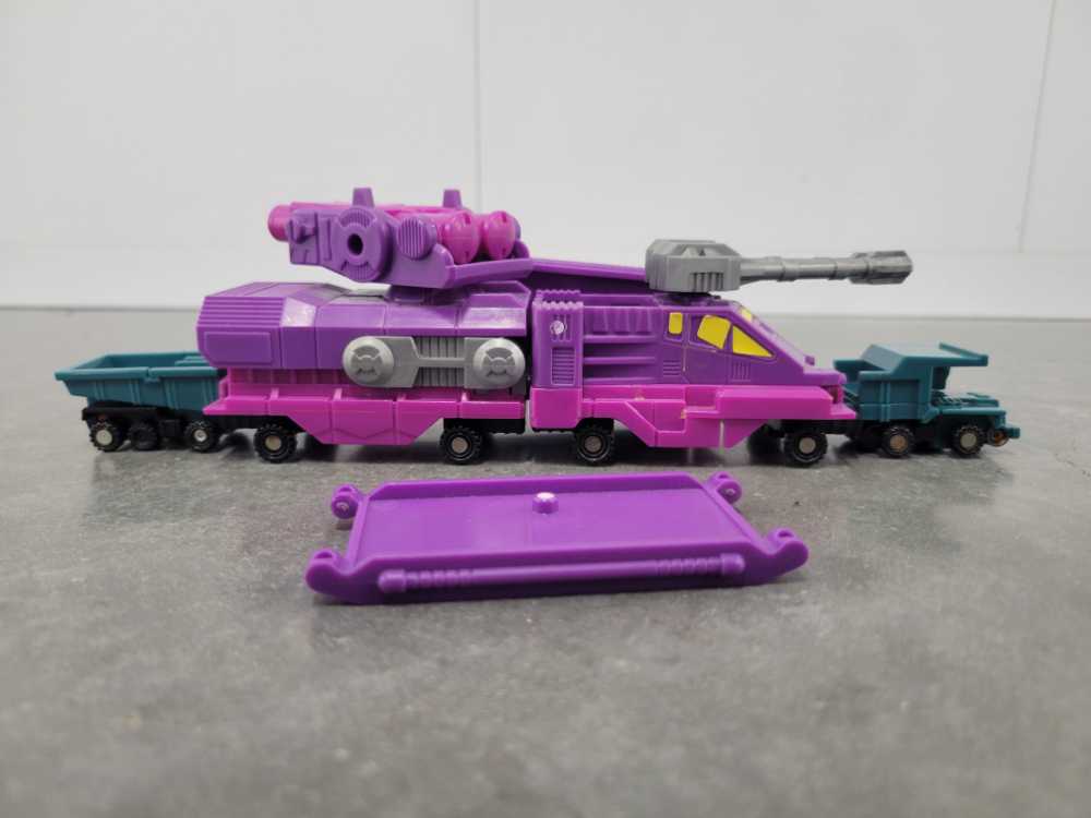 Cement Head Terrortread Terror Tread Cannon Transport Micromaster - Hasbro (1990) action figure collectible - Main Image 4