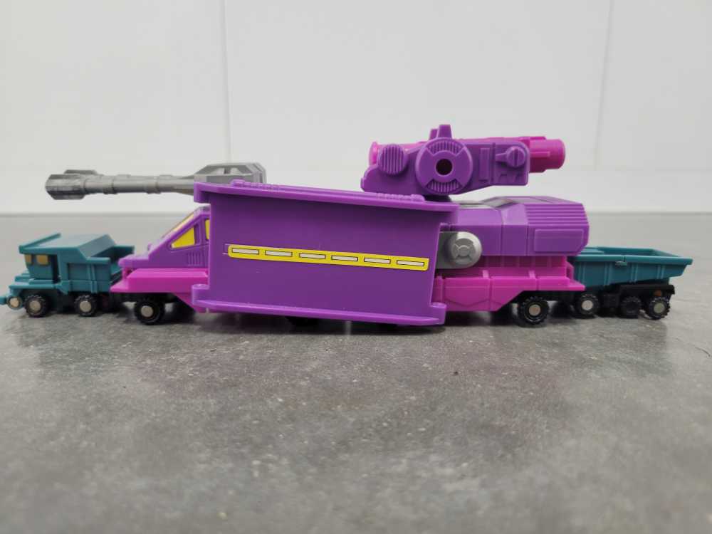 Terror Tread Terrortread With Cement Head Cannon Transport Micromaster - Hasbro (1990) action figure collectible - Main Image 4