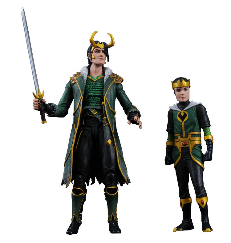 Loki (Comic) - Diamond Select (Marvel Select) action figure collectible [Barcode 461012615093] - Main Image 3