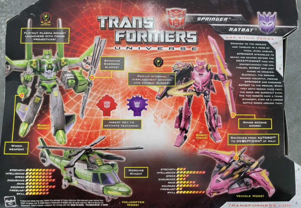 Standoff Beneath The Streets Target Springer Ratbat 1st - Hasbro (Universe 2.0) action figure collectible - Main Image 4