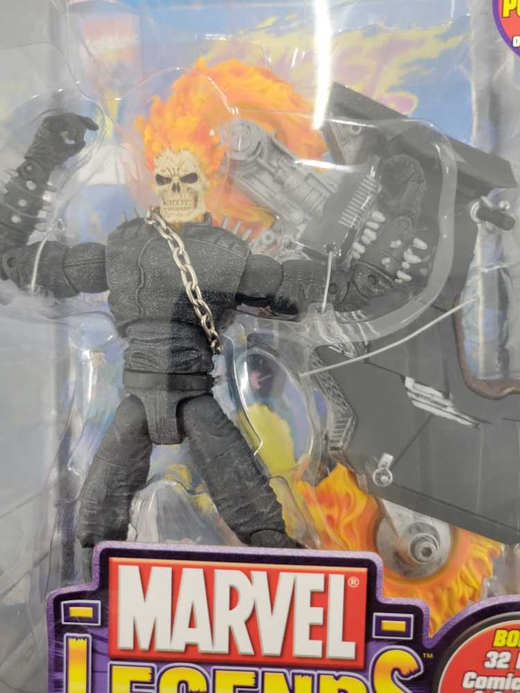 Ghost Rider (Carded) - Toy Biz (Ghost Rider) action figure collectible - Main Image 2