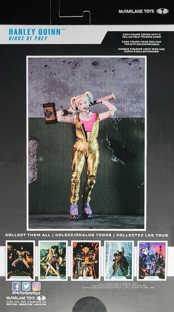 DC: Harley Quinn: Birds Of Preyp*** - McFarlane Toys (McFarlane’s DC Multiverse) action figure collectible [Barcode 787926158014] - Main Image 2