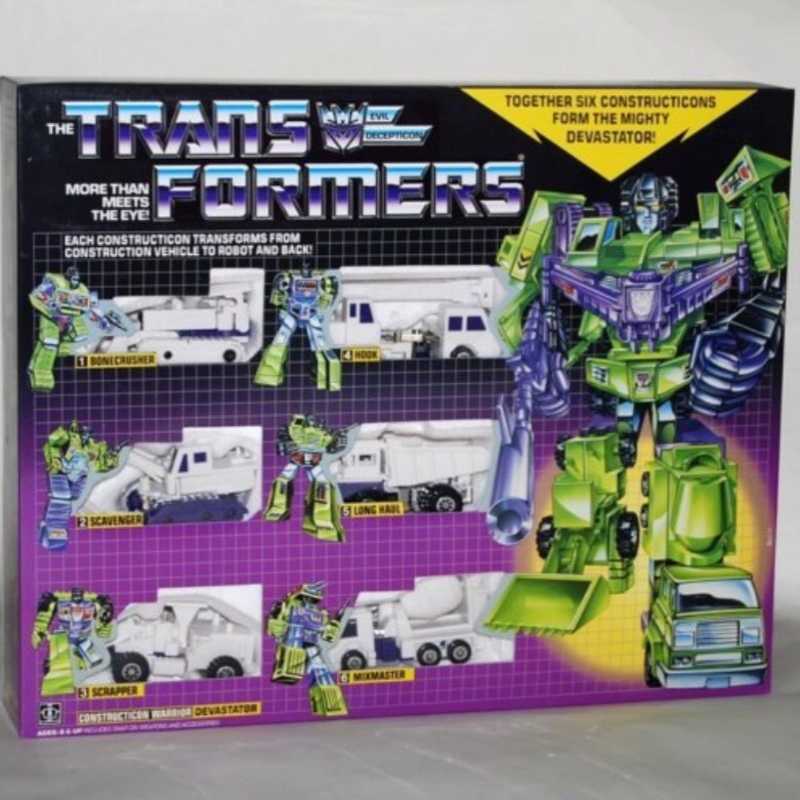 Devastator (White) KO - Unknown (Reissue) action figure collectible - Main Image 1