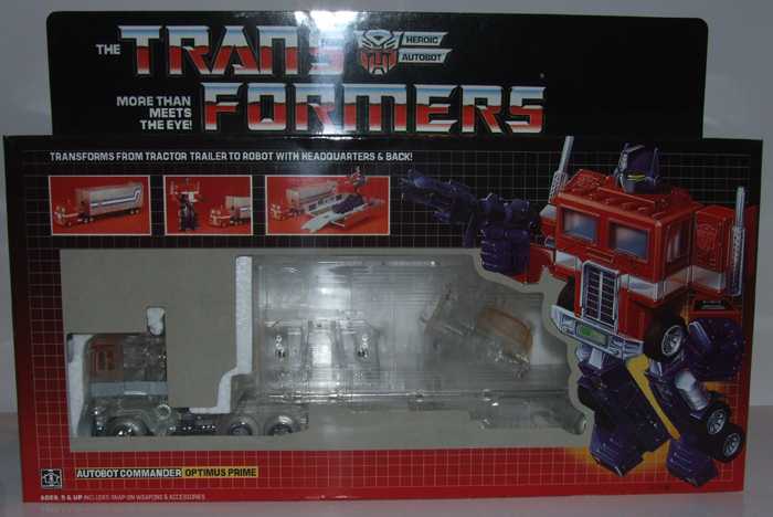 Optimus Prime (Clear) KO - Unknown (Reissue) action figure collectible - Main Image 1