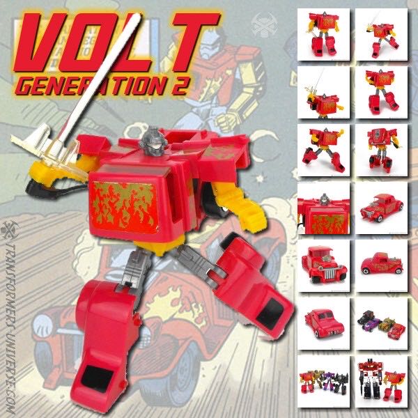 Transformers G2 Volt Laser Rod - Hasbro (Generation 2) action figure collectible - Main Image 9
