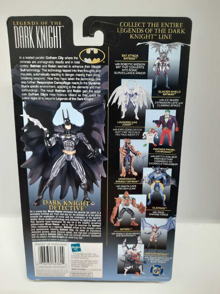 Dark Knight Detective  (Batman: Legends of the Dark Knight: 6”) action figure collectible [Barcode 076930643624] - Main Image 2