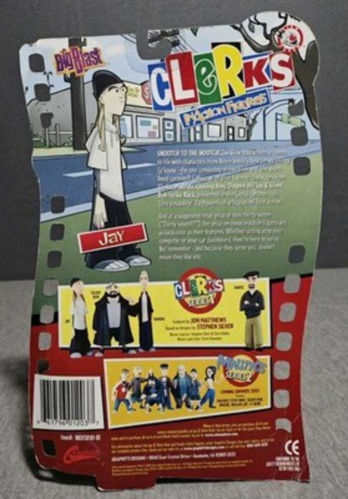 Graphitti Designs Clerks In Action Figures Jay Series 1 - Graphitti Designs (Clerks Inaction figures: Clerks) action figure collectible [Barcode 661796012037] - Main Image 3