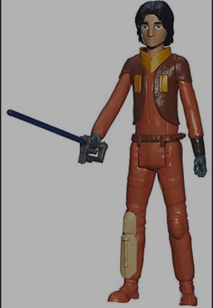 Force Awakens Figure 3.75 Desert Mission Ezra Bridger (Helmet On) Swr TFA - Hasbro (Star Wars Episode VII The Force Awakens) action figure collectible - Main Image 3