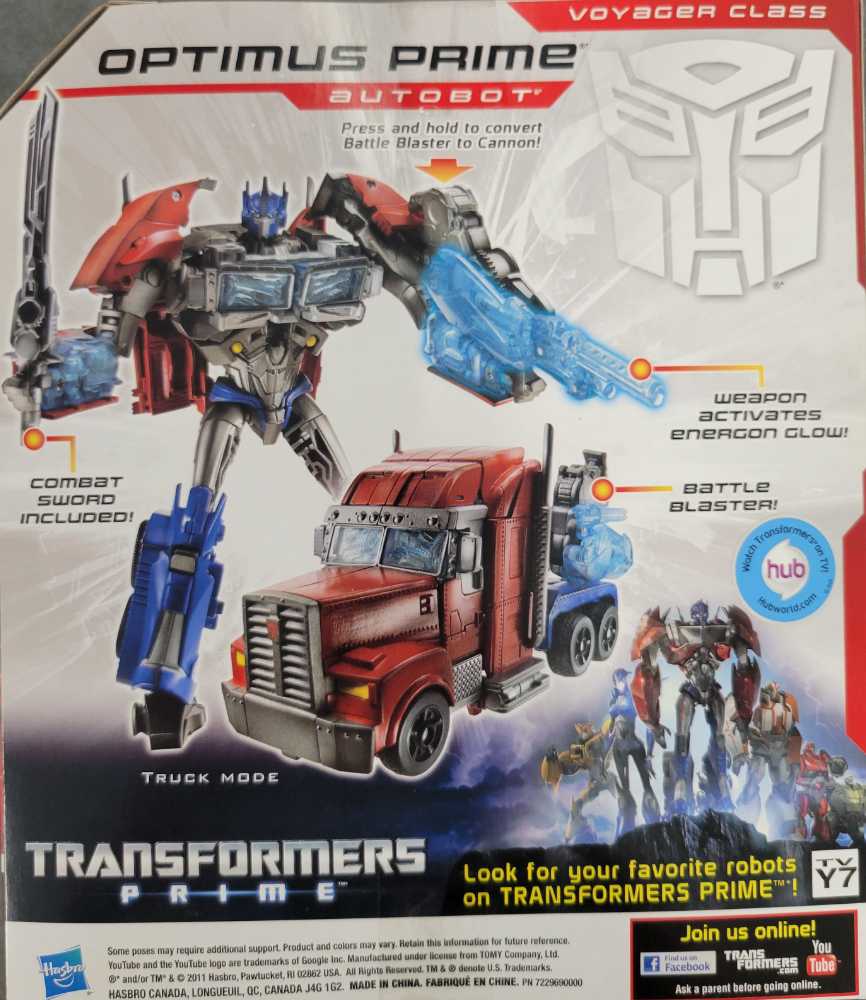 Optimus Prime Boxed - Hasbro (Prime) action figure collectible - Main Image 4