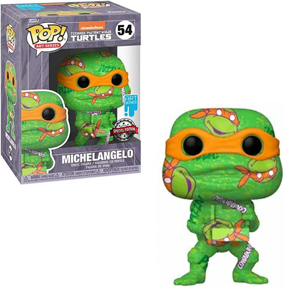 TMNT Michelangelo! - Funko (Teenage Mutant Ninja Turtles) action figure collectible [Barcode 889698579292] - Main Image 2