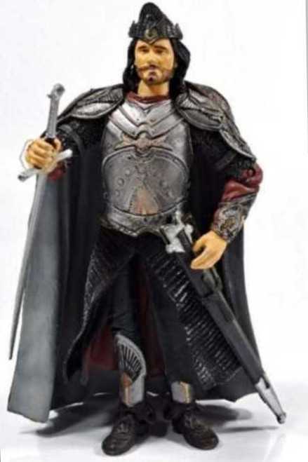 Lord Of The Rings return Of the king Aragorn King of Gondor - Toy Biz (Lord Of The Rings) action figure collectible [Barcode 035112815068] - Main Image 2