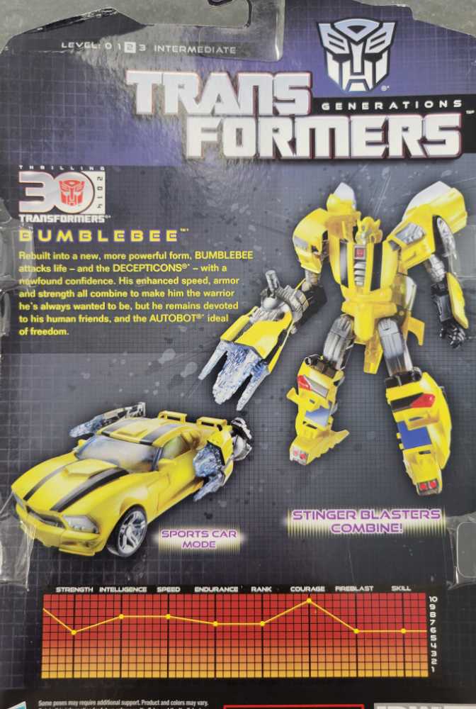 Bumblebee Carded - Hasbro (Generations) action figure collectible - Main Image 4
