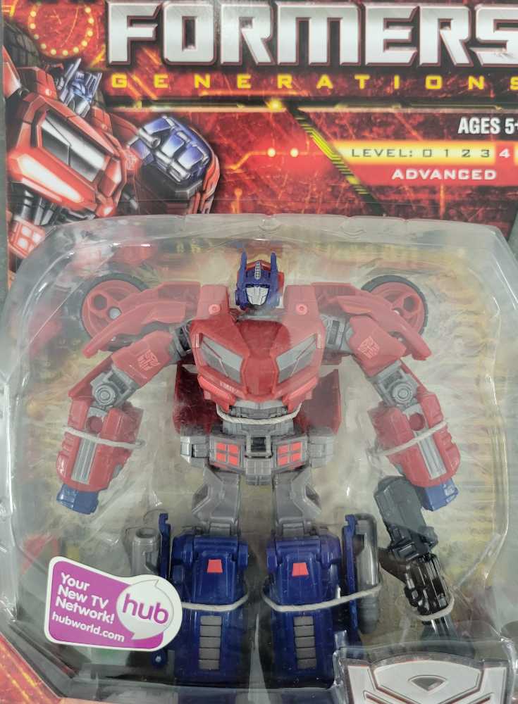 Optimus Prime Cybertronian 1st Carded - Hasbro (Generations War For Cybertron) action figure collectible - Main Image 2