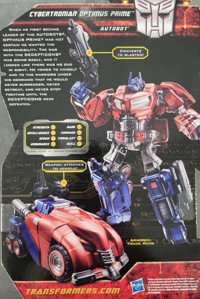 Optimus Prime Cybertronian 1st Carded - Hasbro (Generations War For Cybertron) action figure collectible - Main Image 4
