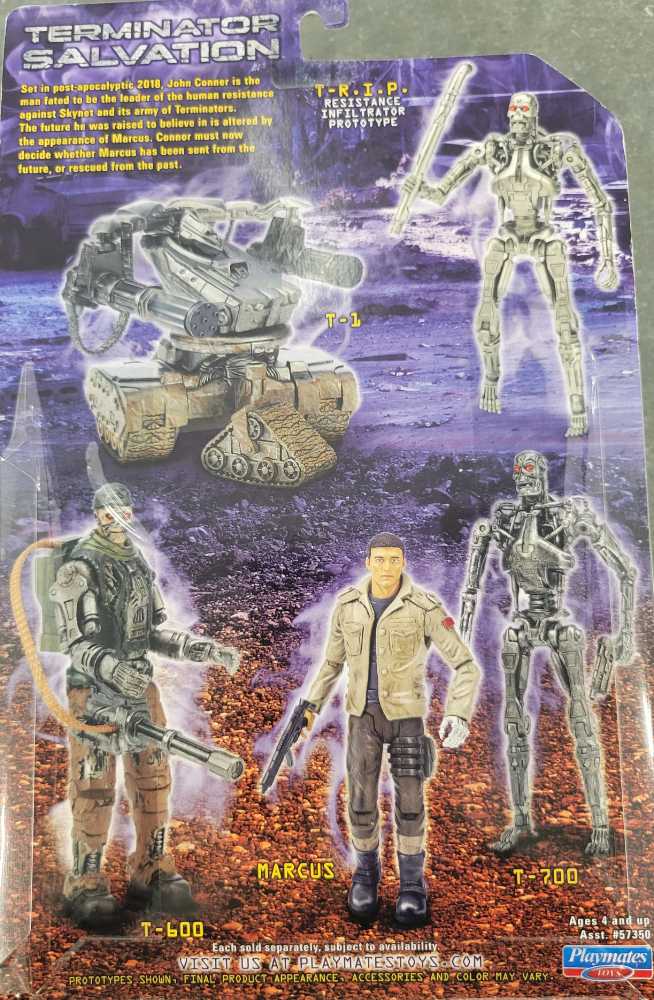 T-RIP - Playmates Toys (Terminator) action figure collectible - Main Image 3