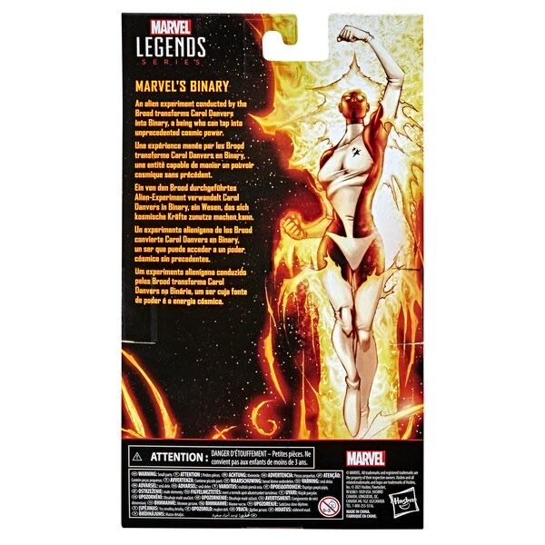 Binary (Carol Danvers) - Hasbro (Marvel Legends) action figure collectible [Barcode 5010993839889] - Main Image 2