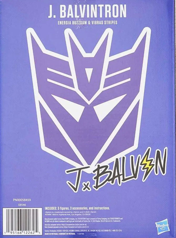 Soundwave J. Balvintron - Hasbro (Transformers Collaborative) (Transformers Collaborative) action figure collectible [Barcode 195166122625] - Main Image 2