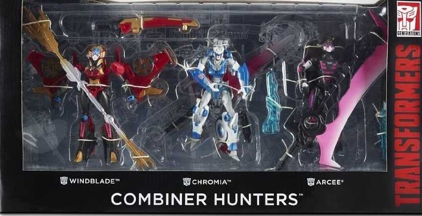 Transformers Combiner Wars Chromia, Arcee, Windblade Combiner Hunters 3- Pack - Hasbro (Combiner Wars) action figure collectible - Main Image 2