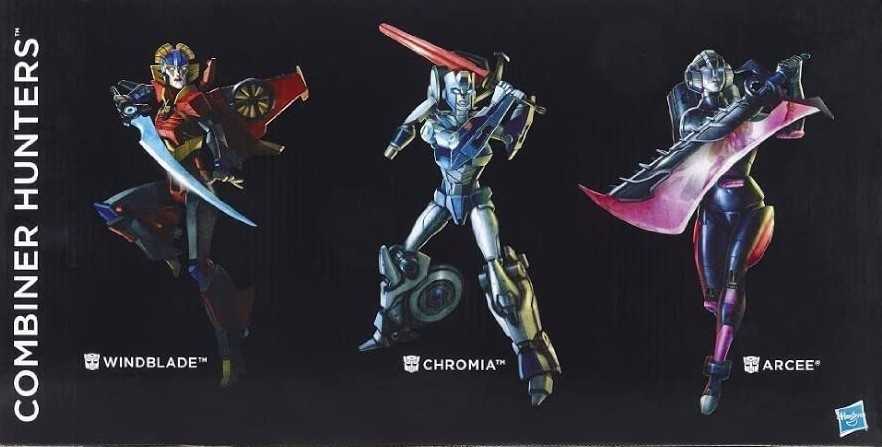 Transformers Combiner Wars Chromia, Arcee, Windblade Combiner Hunters 3- Pack - Hasbro (Combiner Wars) action figure collectible - Main Image 3
