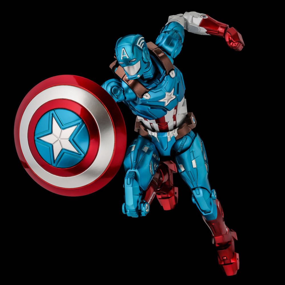 Captain America - SEN-TI-NEL (MARVEL) action figure collectible [Barcode 4897054513893] - Main Image 2