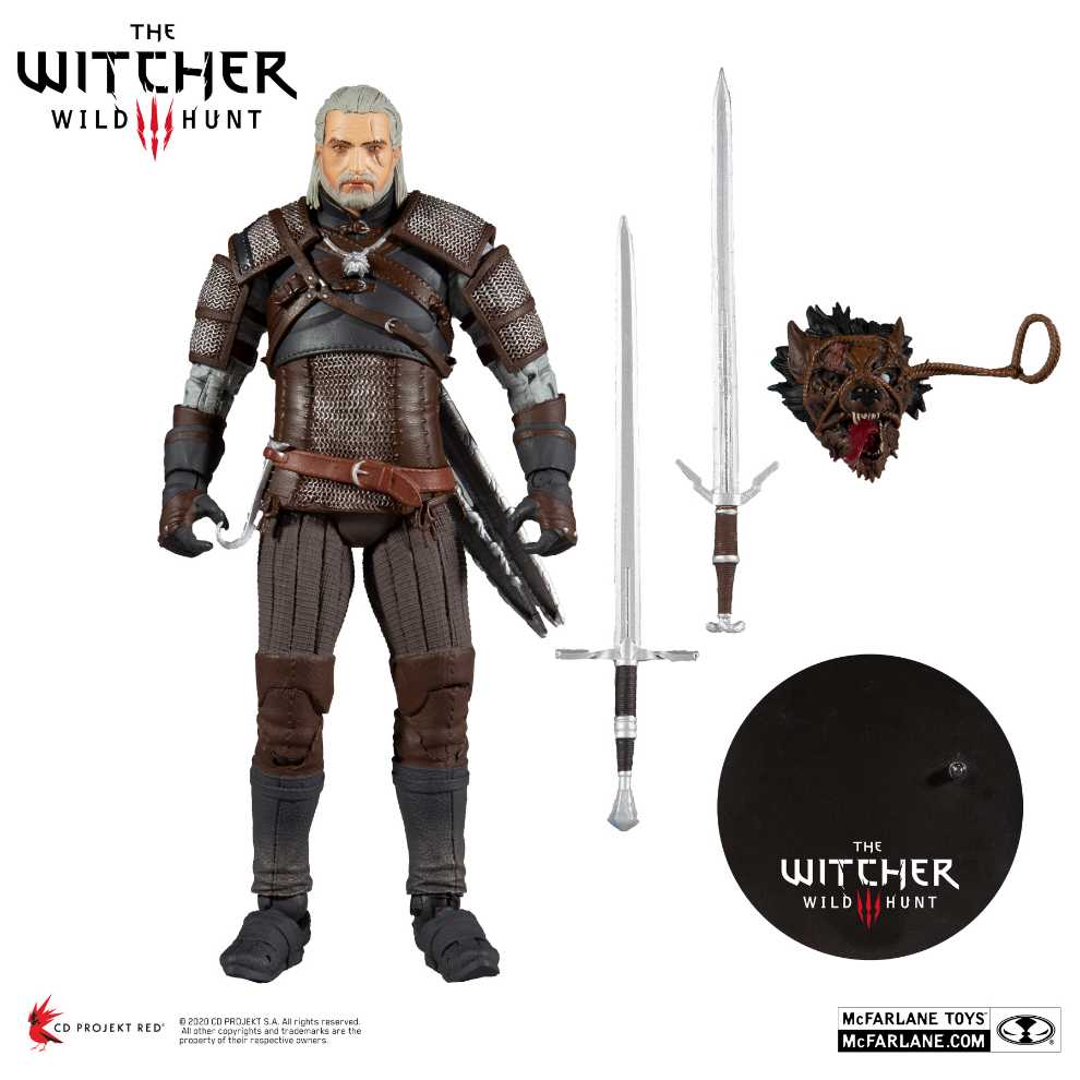 Geralt of Rivia - Fantasy (Warrior) action figure collectible [Barcode 787926134087] - Main Image 2