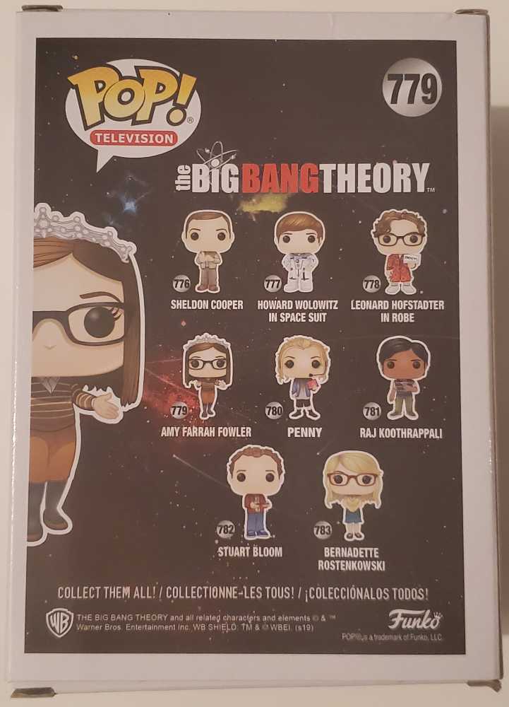 The Big Bang Theory: Amy Farrah Fowler #779 - Funko (The Big Bang Theory) action figure collectible [Barcode 889698385817] - Main Image 4
