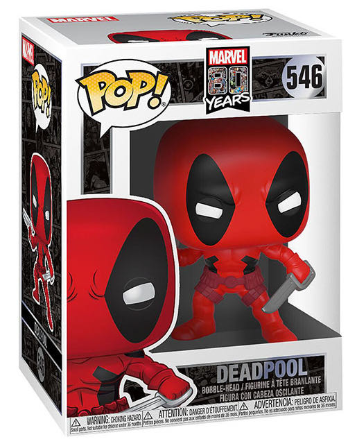 Deadpool (Marvel 80 Years) 546  action figure collectible [Barcode 889698441544] - Main Image 2