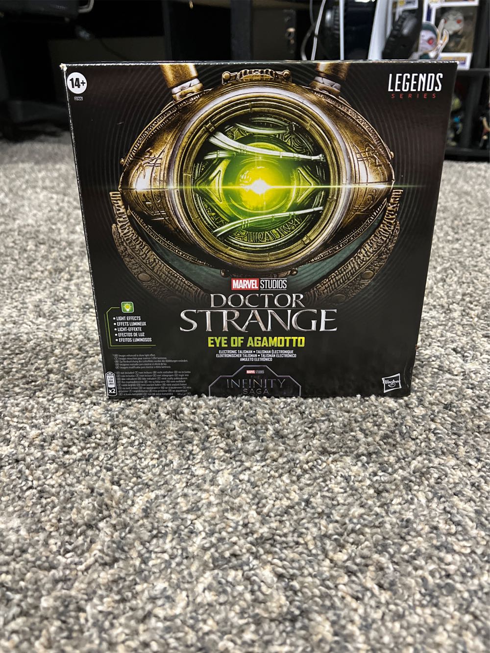 Marvel Legends Replica Series Dr Strange Eye Of Agamotto - Hasbro (Marvel Legends) action figure collectible [Barcode 5010993820955] - Main Image 1