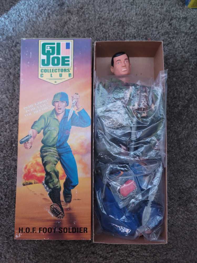H.O.F. Foot Soldier - Hasbro (GI Joe Collector’s Club) action figure collectible - Main Image 2
