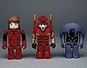 Set Kubrick Evangelion Series 3 3 Body Set  action figure collectible [Barcode 4530956170176] - Main Image 1