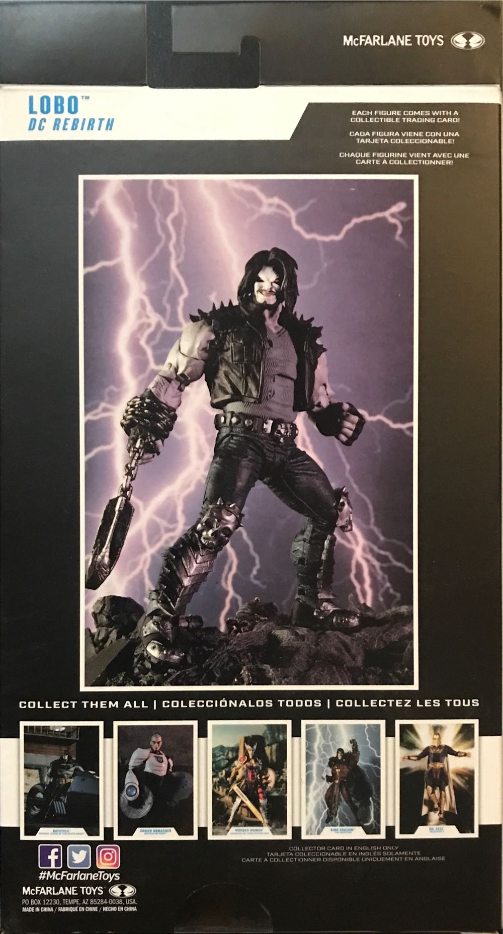 DC Multiverse - Lobo - McFarlane Toys (DC Rebirth) action figure collectible [Barcode 787926151770] - Main Image 2