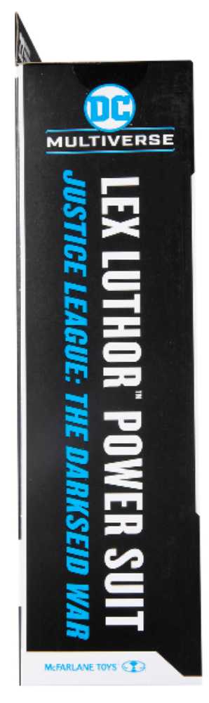 Lex Luthor (Power Suit-Blue) - McFarlane (DC Multiverse) action figure collectible [Barcode 787926152081] - Main Image 3