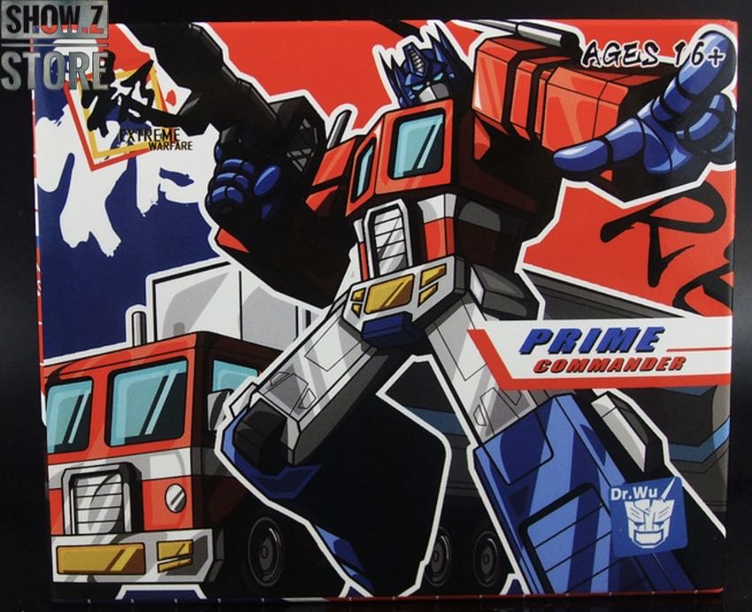 Dr. Wu DW-E04 Prime Commander(Optimus Prime) - Dr. Wu Studio (G1) action figure collectible - Main Image 4