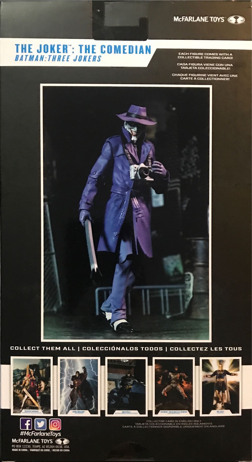The Joker: The Comedian - McFarlane Toys (Batman: Three Jokers) action figure collectible [Barcode 787926301410] - Main Image 2